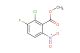 methyl 2-chloro-3-fluoro-6-nitrobenzoate
