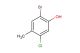 2-bromo-5-chloro-4-methylphenol