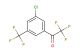1-(3-chloro-5-(trifluoromethyl)phenyl)-2,2,2-trifluoroethanone