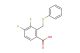 3,4-difluoro-2-((phenylthio)methyl)benzoic acid