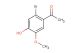 1-(2-bromo-4-hydroxy-5-methoxyphenyl)ethan-1-one