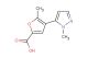 5-methyl-4-(1-methyl-1H-pyrazol-5-yl)-2-furancarboxylic acid