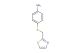 4-((thiazol-2-ylmethyl)thio)aniline