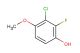 3-chloro-2-fluoro-4-methoxyphenol