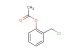 2-(chloromethyl)phenyl acetate