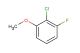 2-chloro-1-fluoro-3-methoxybenzene
