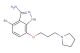 4-bromo-7-(3-(pyrrolidin-1-yl)propoxy)-1H-indazol-3-amine