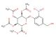 (2S,3R,4S,5S,6S)-2-(4-(Hydroxymethyl)-2-nitrophenoxy)-6-(methoxycarbonyl)tetrahydro-2H-pyran-3,4,5-triyl triacetate