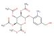 (2S,3R,4S,5S,6S)-2-(2-amino-4-(hydroxymethyl)phenoxy)-6-(methoxycarbonyl)tetrahydro-2H-pyran-3,4,5-triyl triacetate