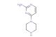 4-(Piperazin-1-yl)pyrimidin-2-amine