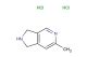 6-Methyl-2,3-dihydro-1H-pyrrolo[3,4-c]pyridine dihydrochloride
