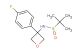 N-(3-(4-fluorophenyl)oxetan-3-yl)-2-methylpropane-2-sulfinamide
