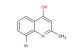 8-bromo-4-hydroxy-2-methylquinoline