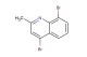 4,8-dibromo-2-methylquinoline