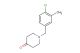 1-(4-chloro-3-methylbenzyl)piperidin-4-one
