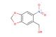 (6-nitrobenzo[d][1,3]dioxol-5-yl)methanol