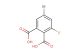 5-Bromo-3-fluorophthalic acid