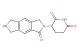 3-(1-oxo-3,5,6,7-tetrahydropyrrolo[3,4-f]isoindol-2(1H)-yl)piperidine-2,6-dione