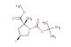 1-(tert-butyl) 2-methyl (2R,4S)-4-fluoro-2-methylpyrrolidine-1,2-dicarboxylate