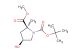 1-(tert-butyl) 2-methyl (2S,4S)-4-hydroxy-2-methylpyrrolidine-1,2-dicarboxylate