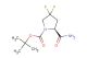 tert-butyl (S)-2-carbamoyl-4,4-difluoropyrrolidine-1-carboxylate