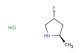(2R,4R)-4-fluoro-2-methylpyrrolidine hydrochloride