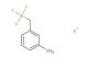 potassium trifluoro[(3-methylphenyl)methyl]boranuide