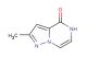 2-methylpyrazolo[1,5-a]pyrazin-4(5H)-one