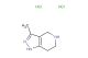 3-methyl-4,5,6,7-tetrahydro-1H-pyrazolo[4,3-c]pyridine dihydrochloride