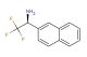 (S)-2,2,2-Trifluoro-1-(naphthalen-2-yl)ethan-1-amine