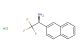 (S)-2,2,2-trifluoro-1-(naphthalen-2-yl)ethan-1-amine hydrochloride
