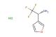 (R)-2,2,2-trifluoro-1-(furan-3-yl)ethan-1-amine hydrochloride