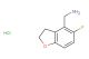 (5-Fluoro-2,3-dihydrobenzofuran-4-yl)methanamine hydrochloride