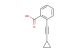 (Cyclopropylethynyl)benzoic acid