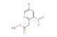 Methyl 2-(5-bromo-3-nitropyridin-2-yl)acetate