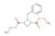 rel-2,4-Diethyl (2S,4R)-1-(phenylmethyl)-2,4-azetidinedicarboxylate