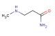 3-(methylamino)propanamide