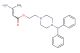 2-(4-Benzhydrylpiperazin-1-yl)ethyl 3-aminobut-2-enoate