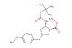 (cis)-methyl 4-(tert-butoxycarbonylamino)-1-(4-methoxybenzyl)pyrrolidine-3-carboxylate