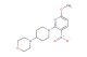 4-(1-(6-methoxy-3-nitropyridin-2-yl)piperidin-4-yl)morpholine