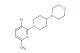 4-(1-(3-bromo-6-methylpyridin-2-yl)piperidin-4-yl)morpholine