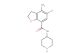 4-amino-5-chloro-N-(piperidin-4-yl)-2,3-dihydrobenzofuran-7-carboxamide