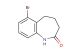 6-bromo-1,3,4,5-tetrahydro-2H-1-benzazepin-2-one