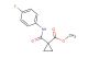 methyl 1-((4-fluorophenyl)carbamoyl)cyclopropanecarboxylate