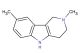 2,8-dimethyl-2,3,4,5-tetrahydro-1H-pyrido[4,3-b]indole