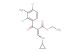 Ethyl 3-(cyclopropylamino)-2-(2,4-dichloro-3-methylbenzoyl)acrylate