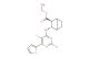(2S,3S)-ethyl-3-((2-chloro-5-fluoro-6-(thiophen-2-yl)pyrimidin-4-yl)amino)bicyclo[2.2.2]octane-2-carboxylate