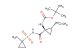 tert-butyl ((1R,2S)-1-(((1-methylcyclopropyl)sulfonyl)carbamoyl)-2-vinylcyclopropyl)carbamate