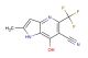 7-hydroxy-2-methyl-5-(trifluoromethyl)-1H-pyrrolo[3,2-b]pyridine-6-carbonitrile