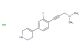 3-(2-Fluoro-4-(1,2,3,6-tetrahydropyridin-4-yl)phenyl)-N,N-dimethylprop-2-yn-1-amine hydrochloride